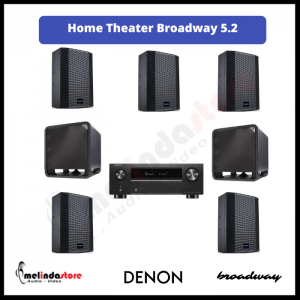 Paket Home Theater Big Room Speaker Broadway 5.2